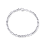 Men's Diamond Cut Franco Gold Bracelet