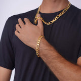 Men's Figaro Gold Bracelet