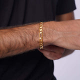 Men's Figaro Gold Bracelet
