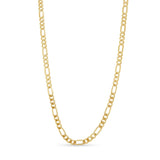 Men's Figaro Yellow Gold Chain