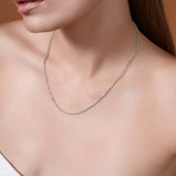Moon Cut Gold Bead Chain