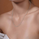 Moon Cut Gold Bead Chain