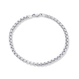 Round Box Chain Bracelet