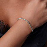 Round Box Chain Bracelet