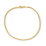 Round Box Chain Bracelet