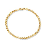 Round Box Chain Bracelet