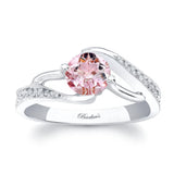 Bypass Morganite Ring