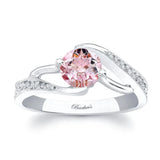 Bypass Morganite Ring