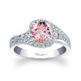 Unique Morganite Engagement Ring