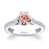 Flower Morganite Ring