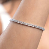 2.5 Carat 2 Row Lab Diamond Tennis Bracelet