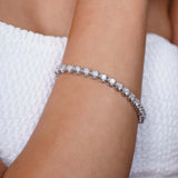 8 Carat Crown Prong Lab Diamond Tennis Bracelet