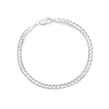 Men's Silver Curb Bracelet