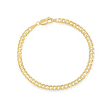 Men's Vermeil Curb Bracelet