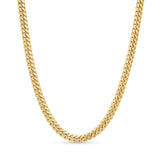 Men's Vermeil Miami Cuban Chain in 18k gold vermeil, showcasing a classic Cuban link design.