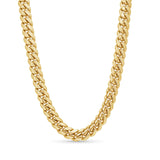 Men's Vermeil Miami Cuban Chain featuring classic Cuban link design in high-quality 18k gold vermeil.