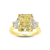 5 Carat Yellow Diamond Ring
