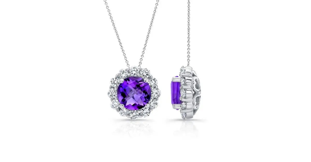 February Birthday Gift Ideas:  Amethyst Jewelry