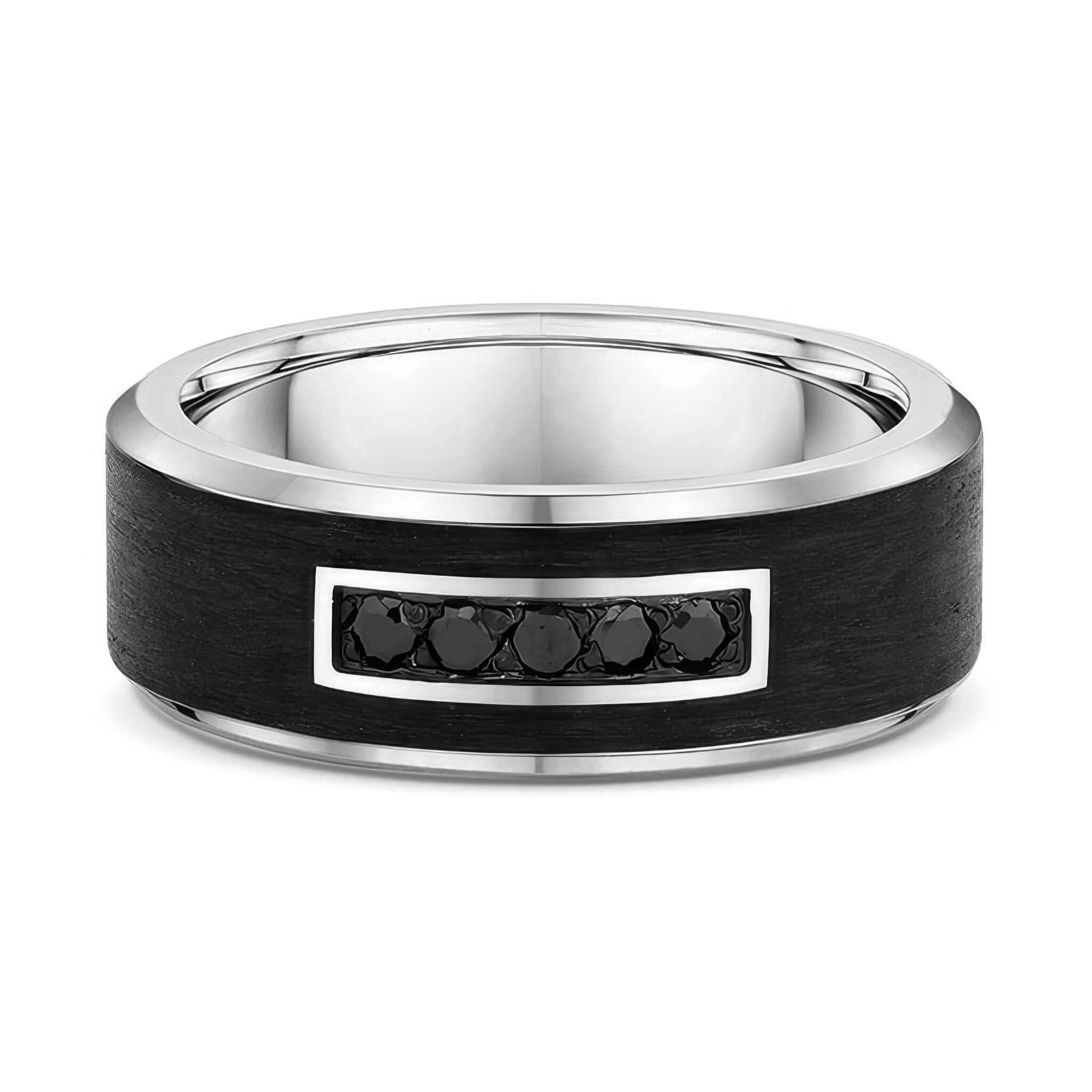 Choosing the Perfect Men's Black Wedding Band