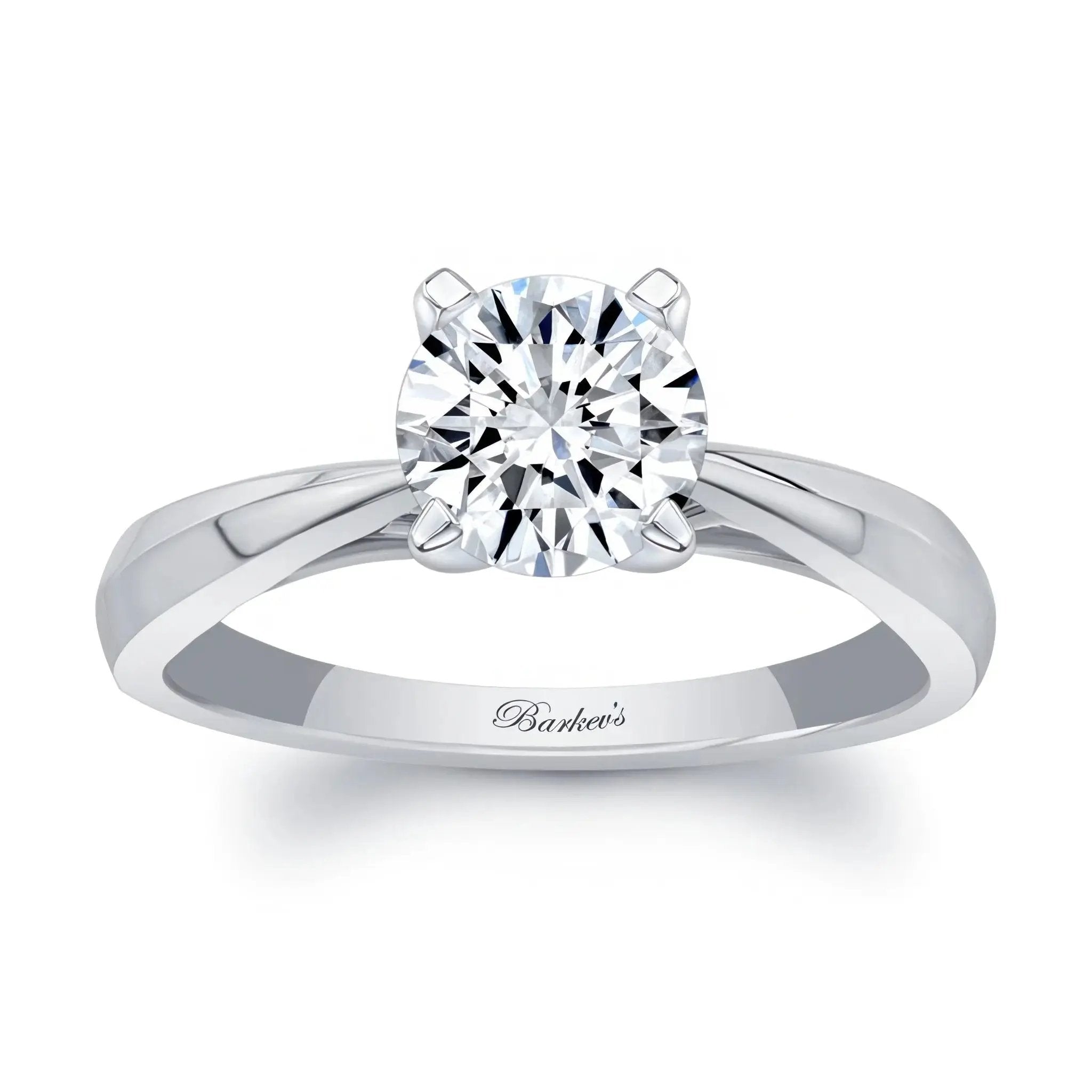 Tapered Solitaire Ring SKU: 7731L