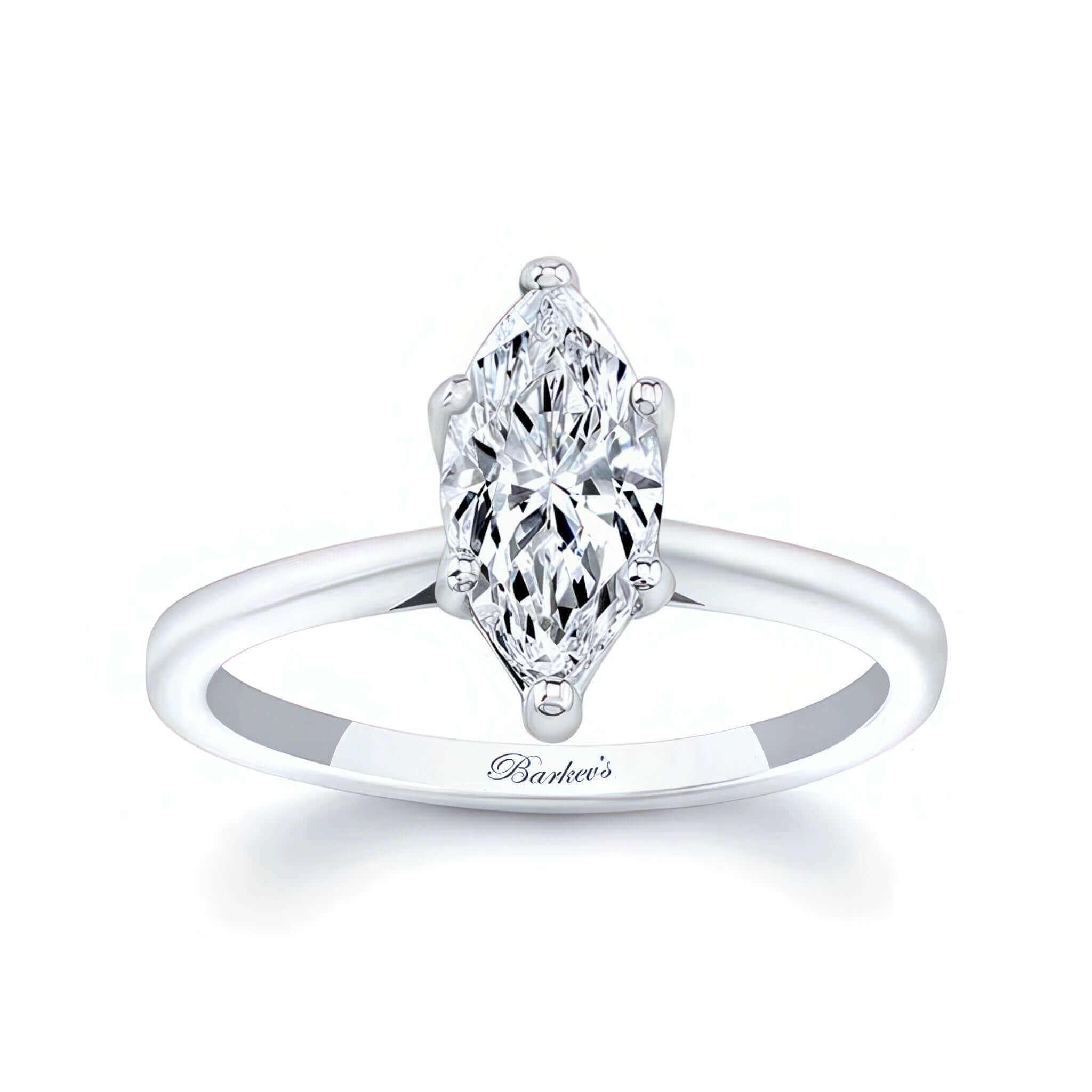 Barkev's Marquise Solitaire Ring 8287L