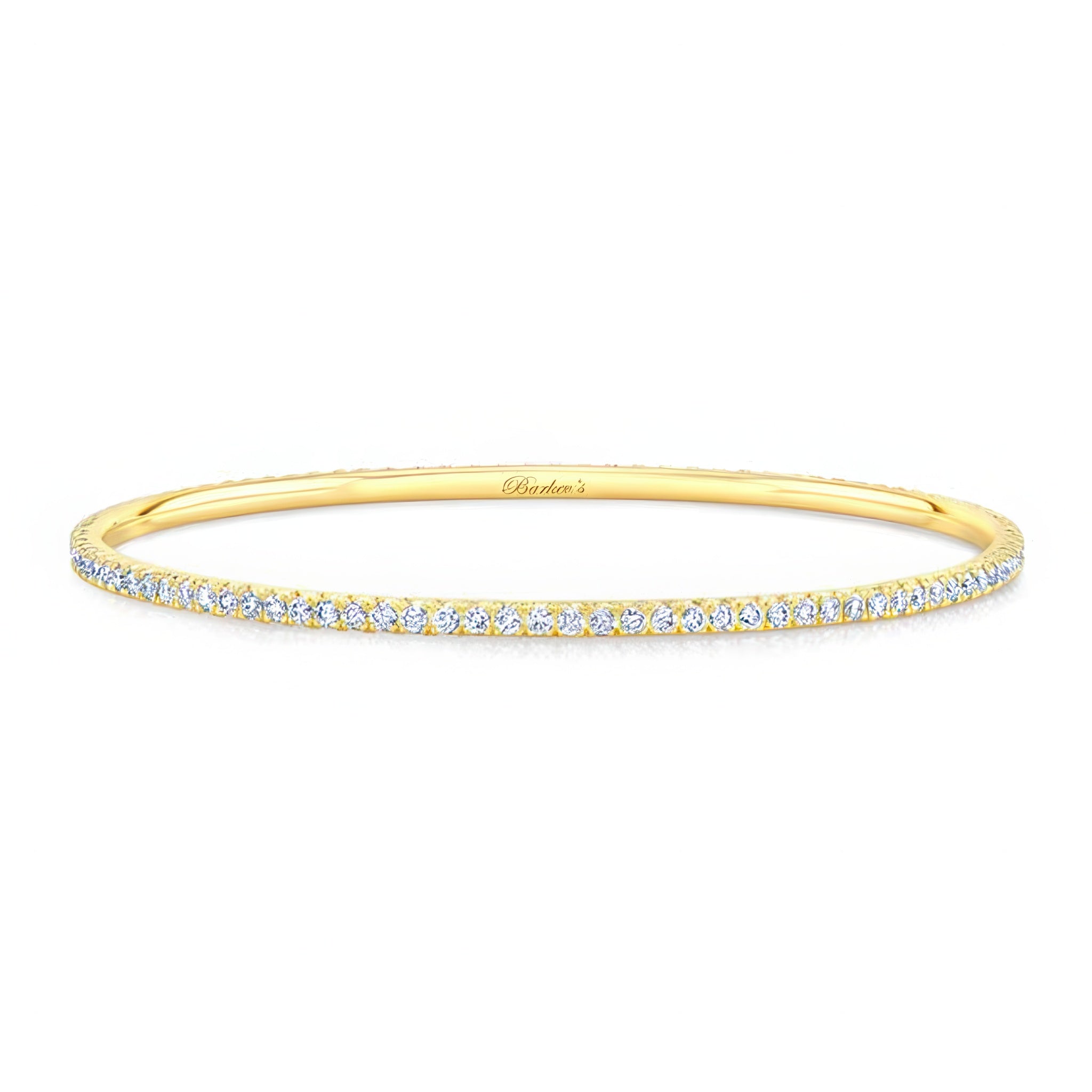 Gold bangle bracelets will be a hit this spring