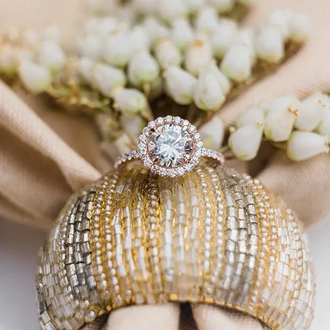 Barkev's 2 Carat Halo Engagement Ring 7839L