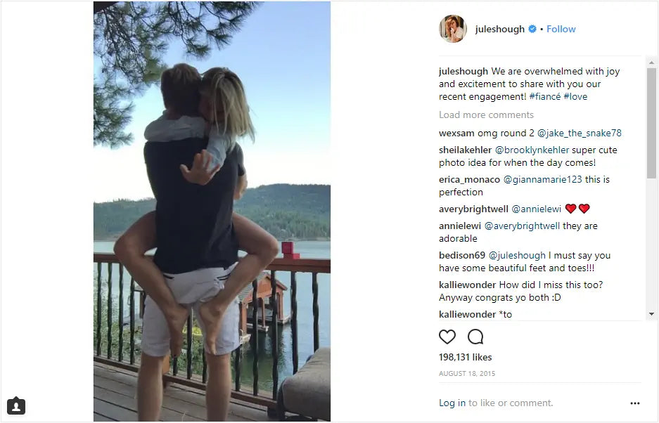 Julianne Hough, Brooks Laich Announce Engagement