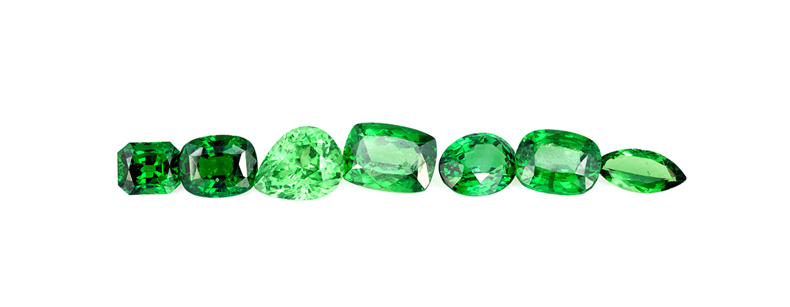 green tsavorite