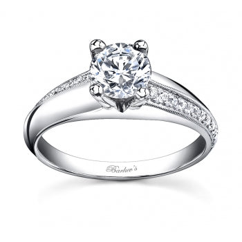 Another Unique Engagement Ring By Barkev's