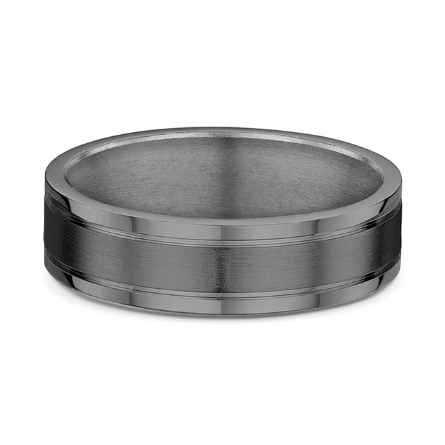 Dora Tantalum Men's Wedding Band 622A09