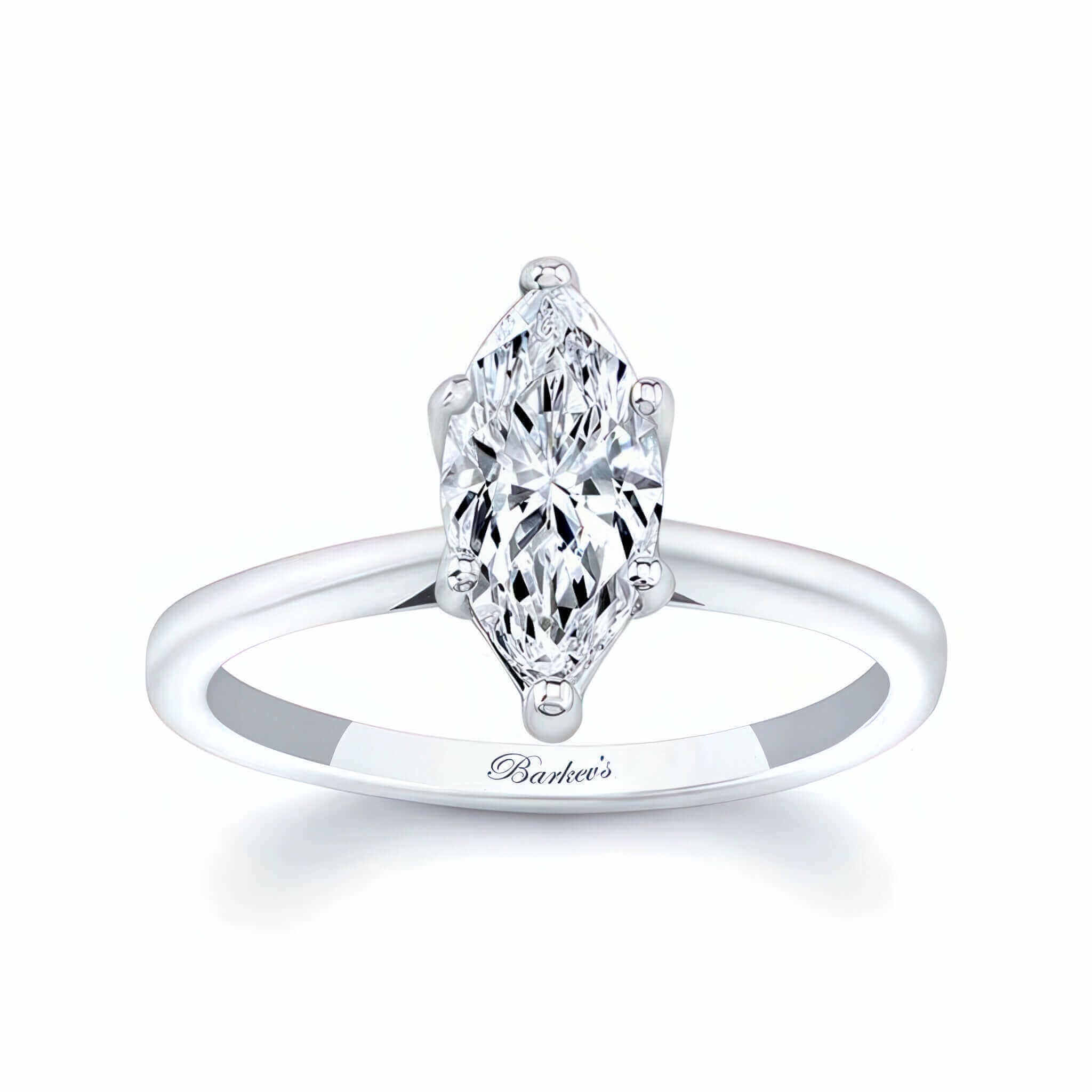 Barkev's Marquise Solitaire Ring 8287L