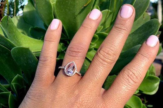 Morganite Engagement Ring