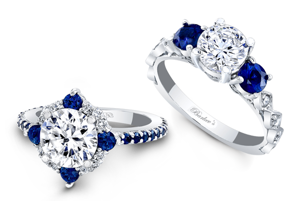Saphire engagement rings