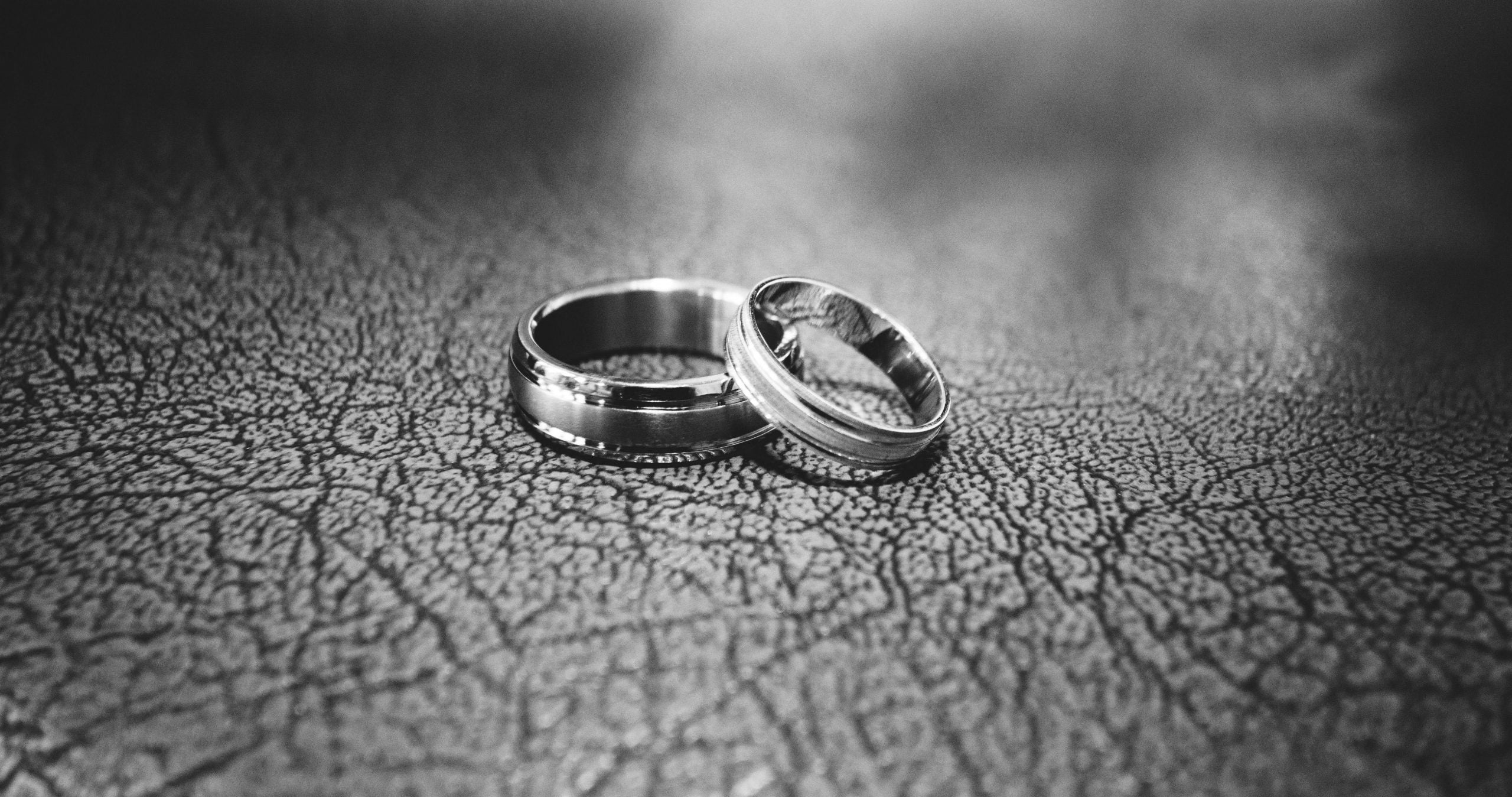 two wedding bands