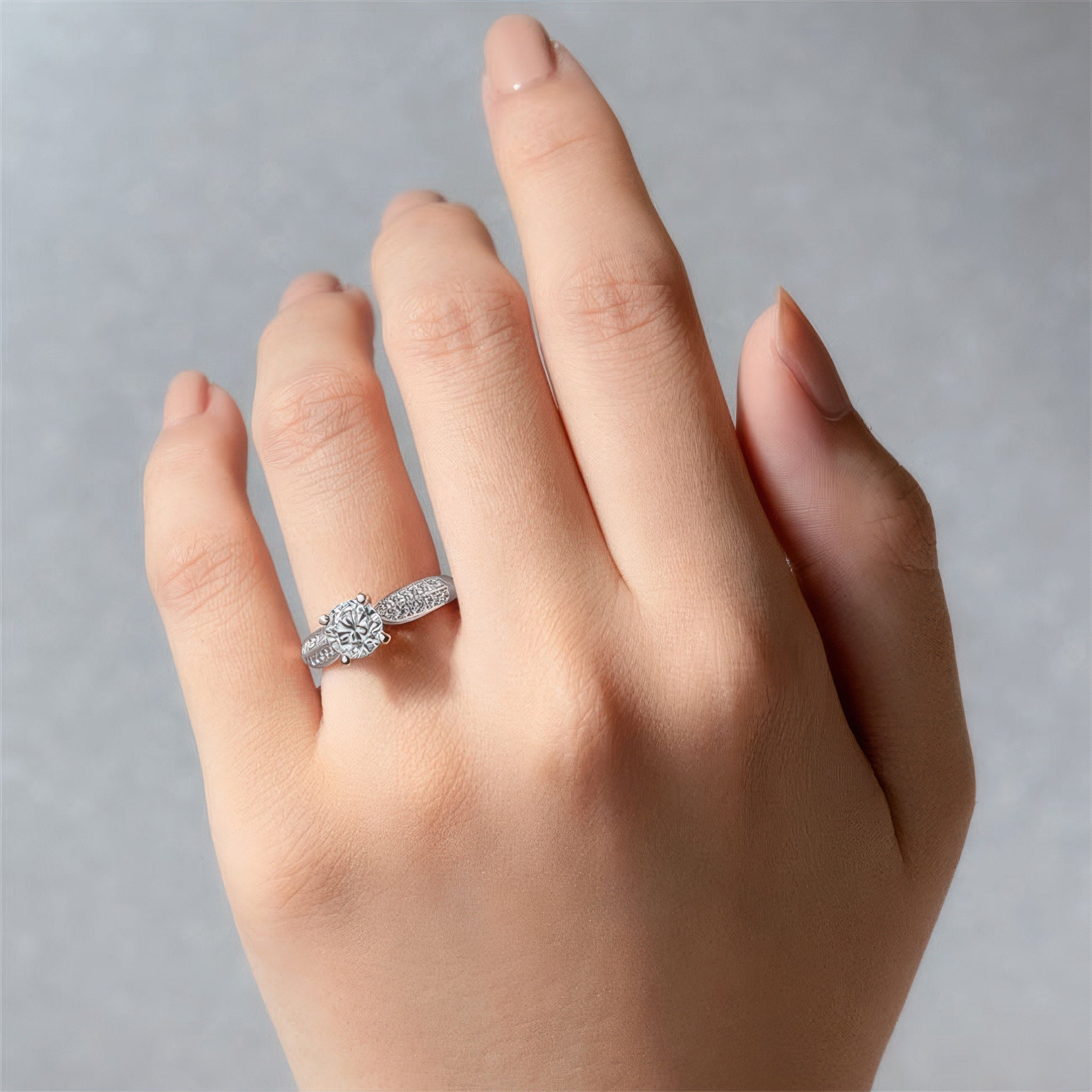 White Gold Engagement Rings