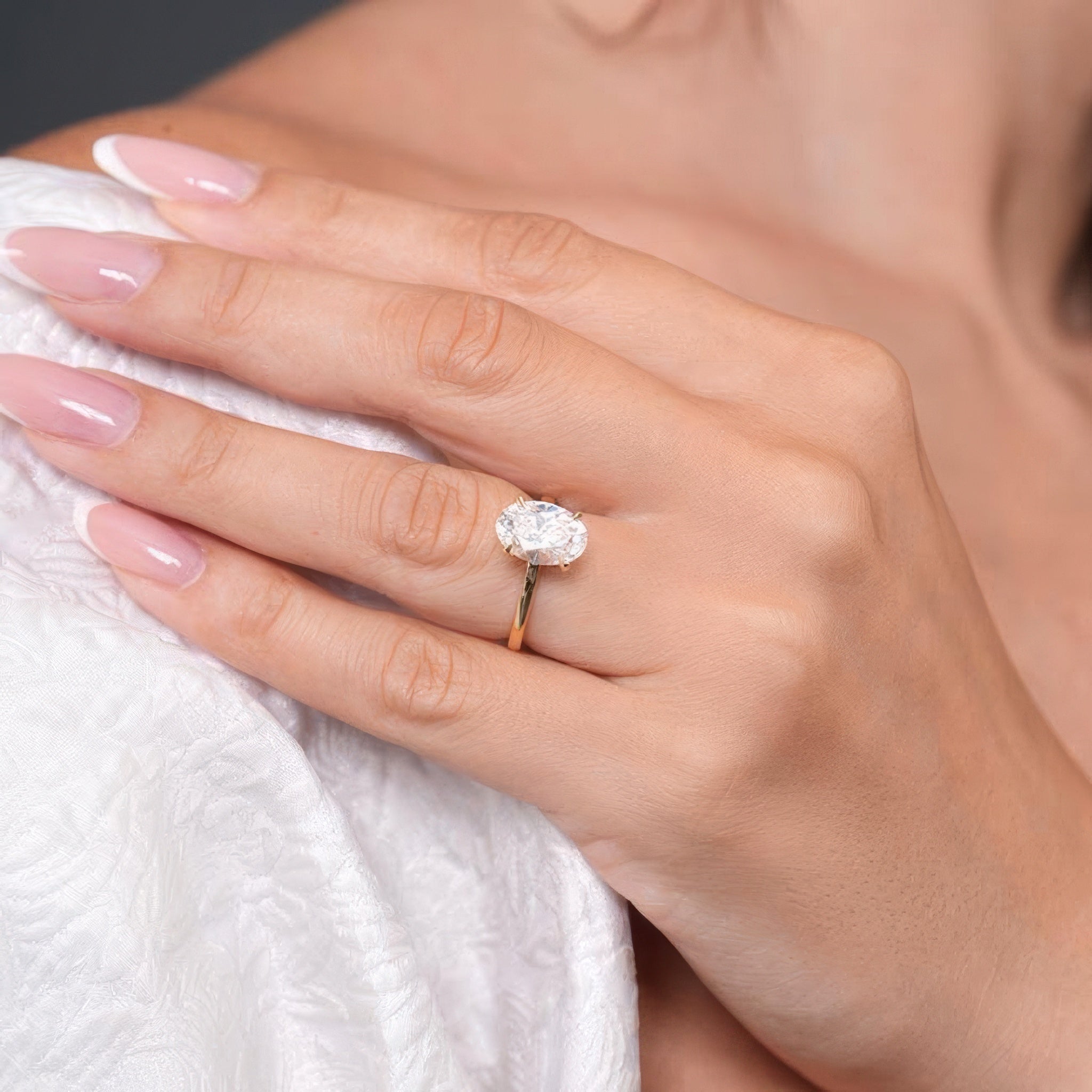 Lab Grown Diamond Solitaire Rings