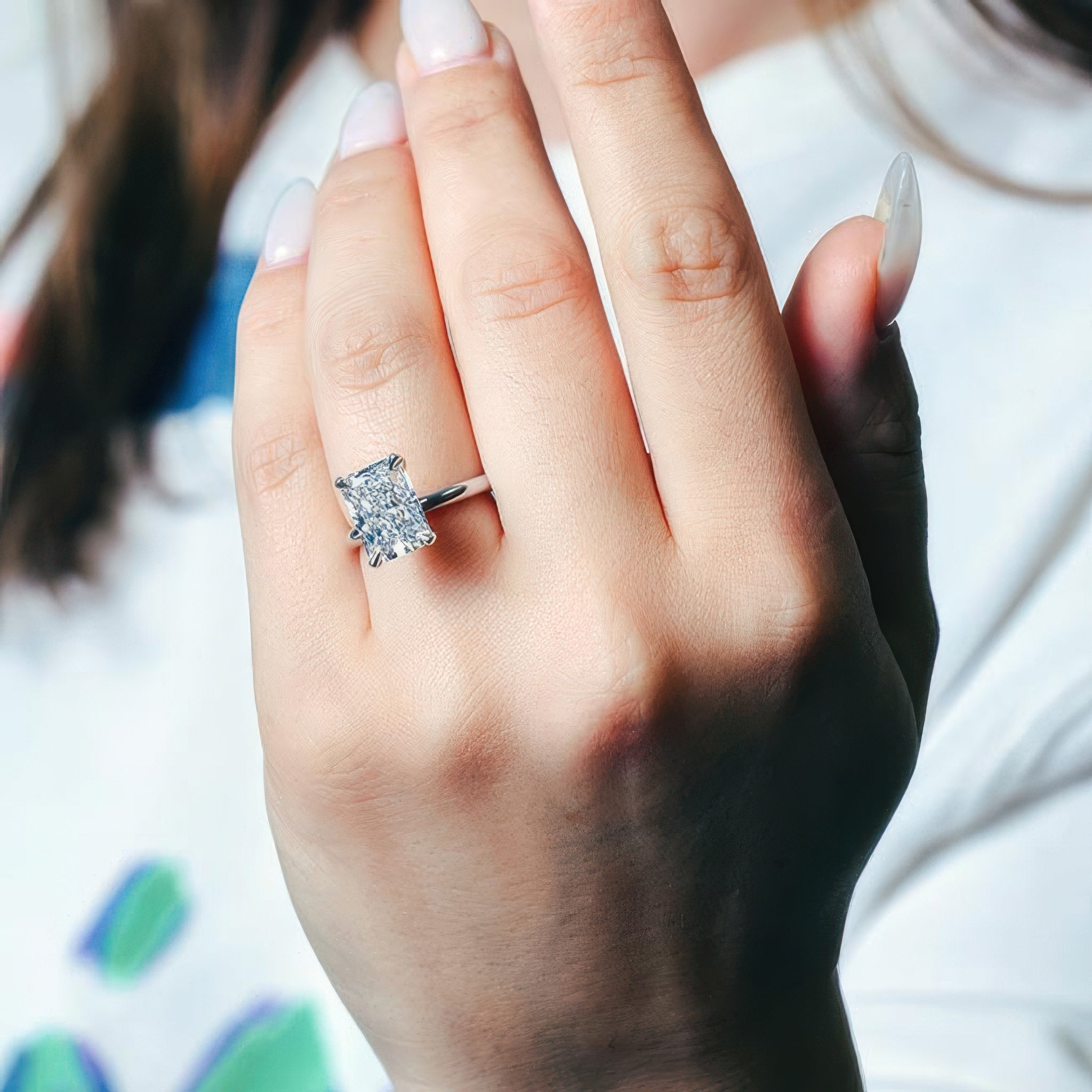 Simple Engagement Rings
