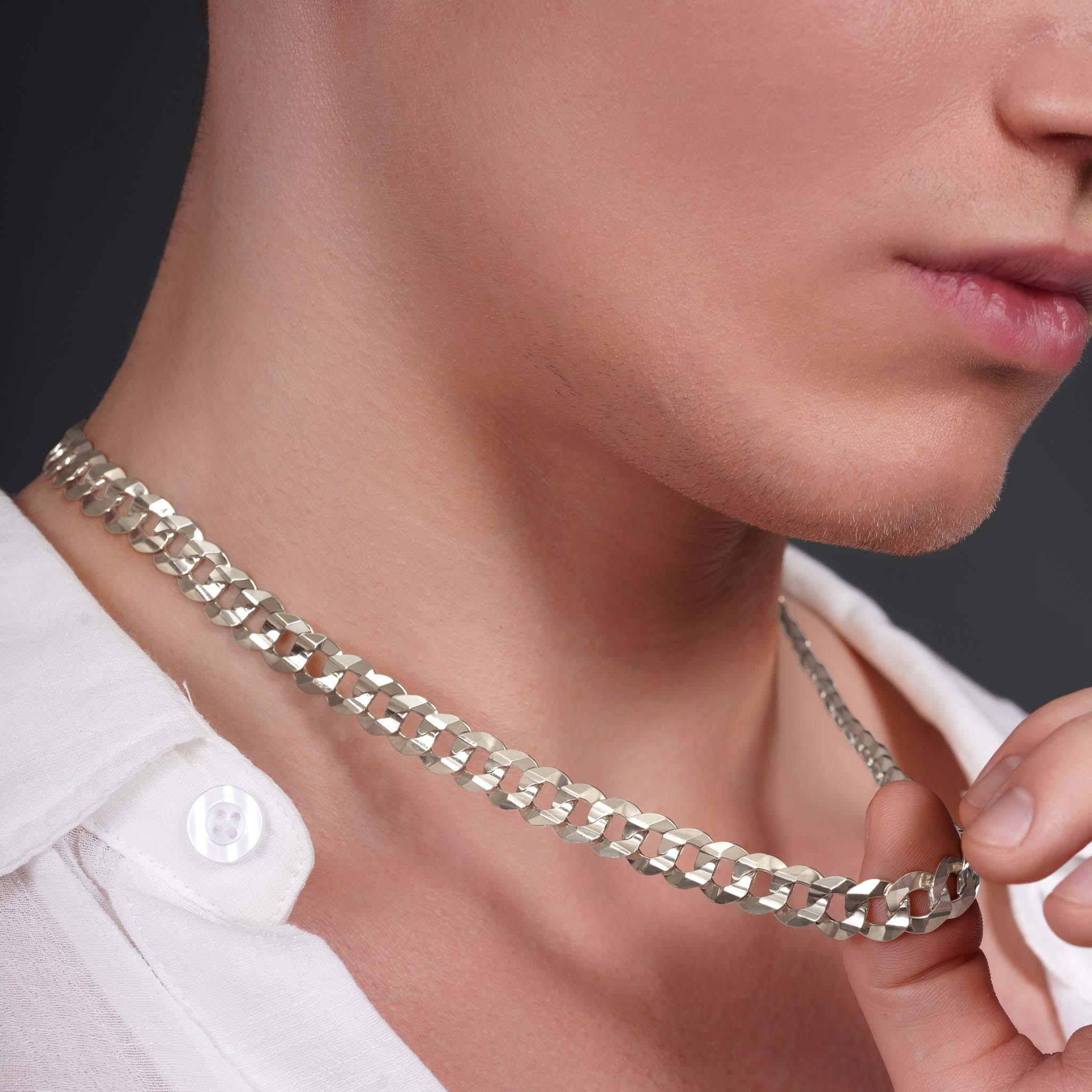 Silver Chains For Men
