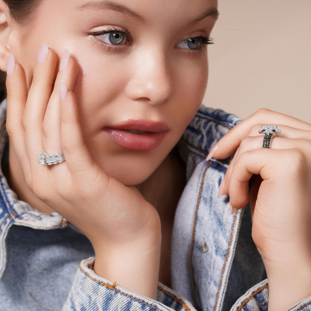Moissanite Engagement Rings