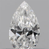0.06ct Pear Natural Diamond (Colour D, Clarity VS2, Cut VG, IGI Certified)