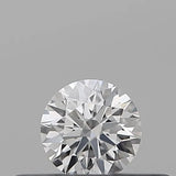 0.10ct Round Natural Diamond (Colour H, Clarity VVS1, Cut VG, IGI Certified)