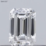 0.23ct Emerald Natural Diamond (Colour E, Clarity VS1, GIA Certified)