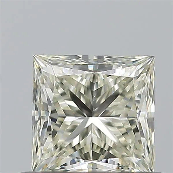 0.50ct Princess Natural Diamond (Colour J, Clarity VS1, Cut VG, IGI Certified)