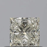 0.50ct Princess Natural Diamond (Colour K, Clarity VVS2, GIA Certified)