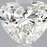 0.51ct Heart Natural Diamond (Colour H, Clarity SI2, Cut VG, IGI Certified)