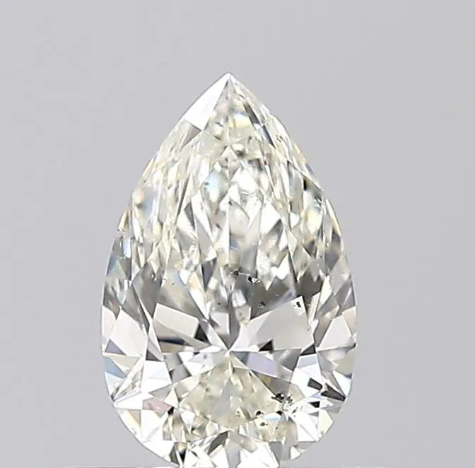 0.51ct Pear Natural Diamond (Colour J, Clarity SI2, GIA Certified)