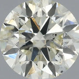 0.51ct Round Natural Diamond (Colour K, Clarity SI2, Cut EX, IGI Certified)
