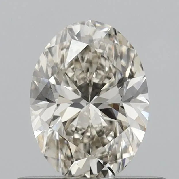 0.52ct Oval Natural Diamond (Colour K, Clarity VVS2, Cut VG, IGI Certified)