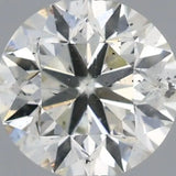 0.52ct Round Natural Diamond (Colour K, Clarity SI2, Cut VG, IGI Certified)